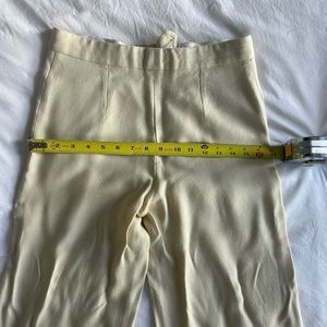 Stella McCartney vintage cream wide leg women’s pants